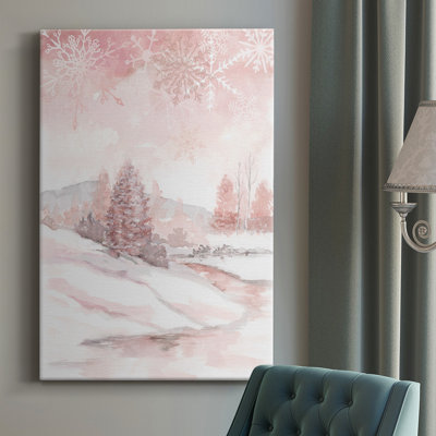 " Blush Winter " Painting Print