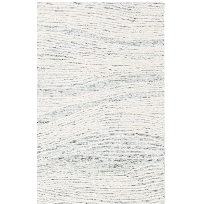 Tapis en laine et coton touffeté à la main Alea Metro, Rectangulaire 3 pi x 5 pi