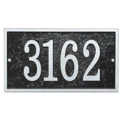 Fast and Easy 1-Line Wall Number Plaque