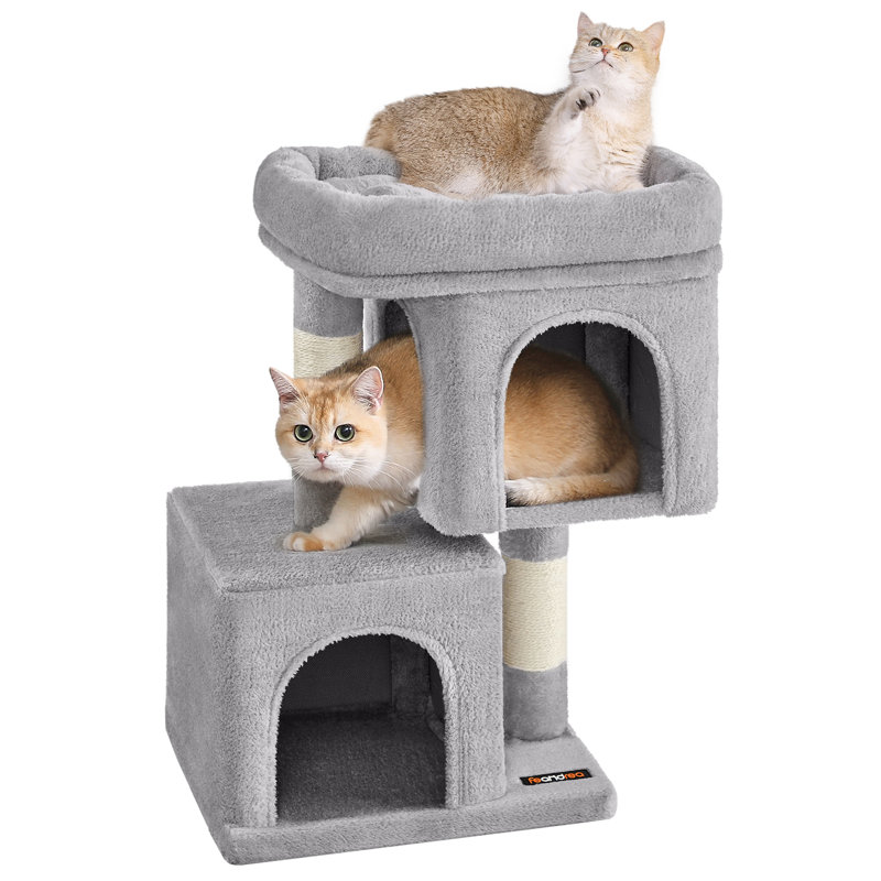 67cm H Cat Tree, Light Grey