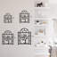 Décoration de mur murale en métal-124838086-124838084