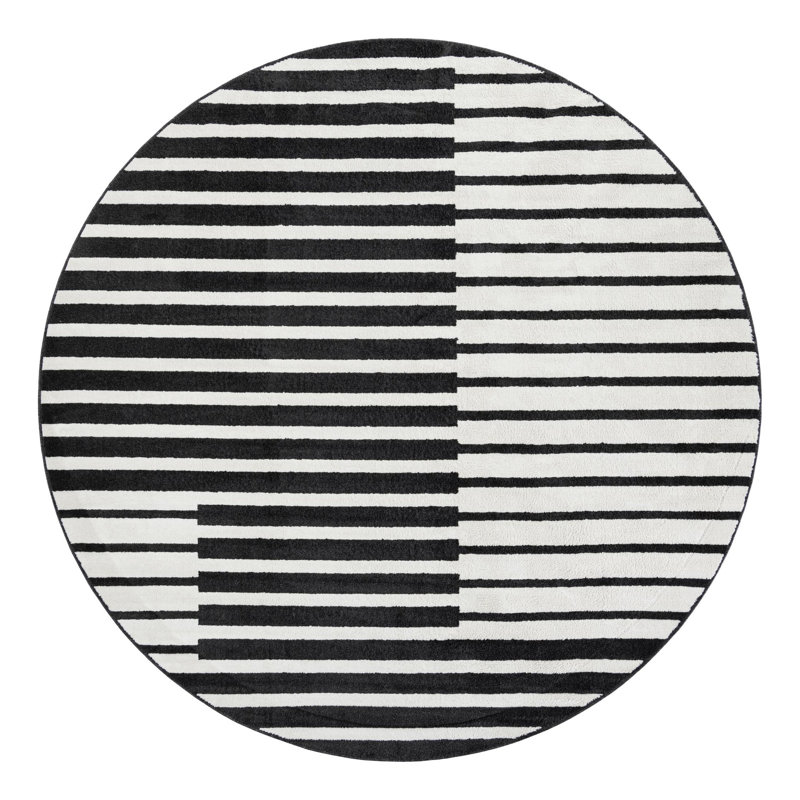 Tapis noir Latitude Run® Namsen Latitude Run®, Rond 10 pi