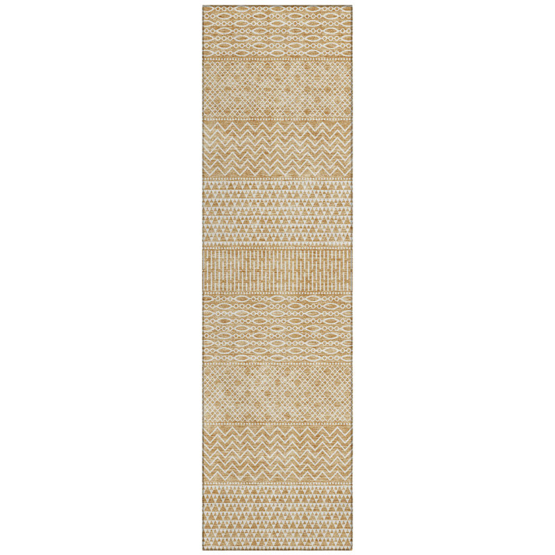 Tisdell Area Rug with Non-Slip Backing, Runner 2'3" x 7'6"