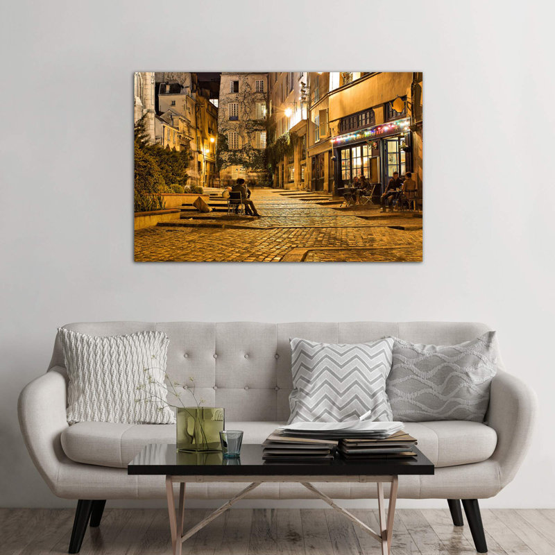 Night Mood 1 Piece Wall Art on Canvas, 20.32 cm H x 30.48 cm W