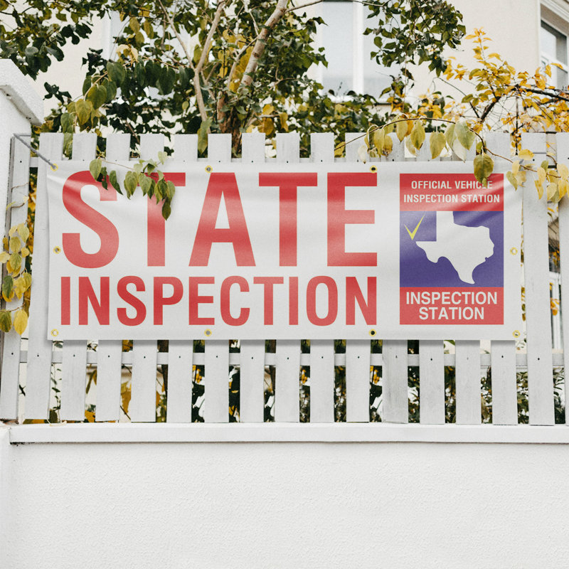 Bannière d'inspiration Texas State 36 po x 96 po, H 36 po x l 96 po x P 0,1 po