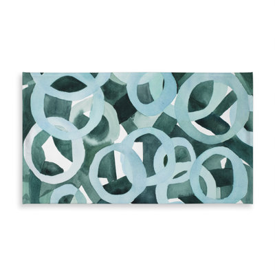 Abstract Rings Tablecloth - Indoor/Outdoor Home Decor