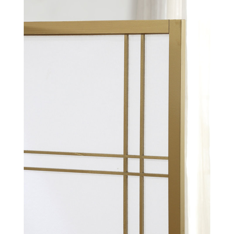 Paravent 4 panneaux Seto, Gold