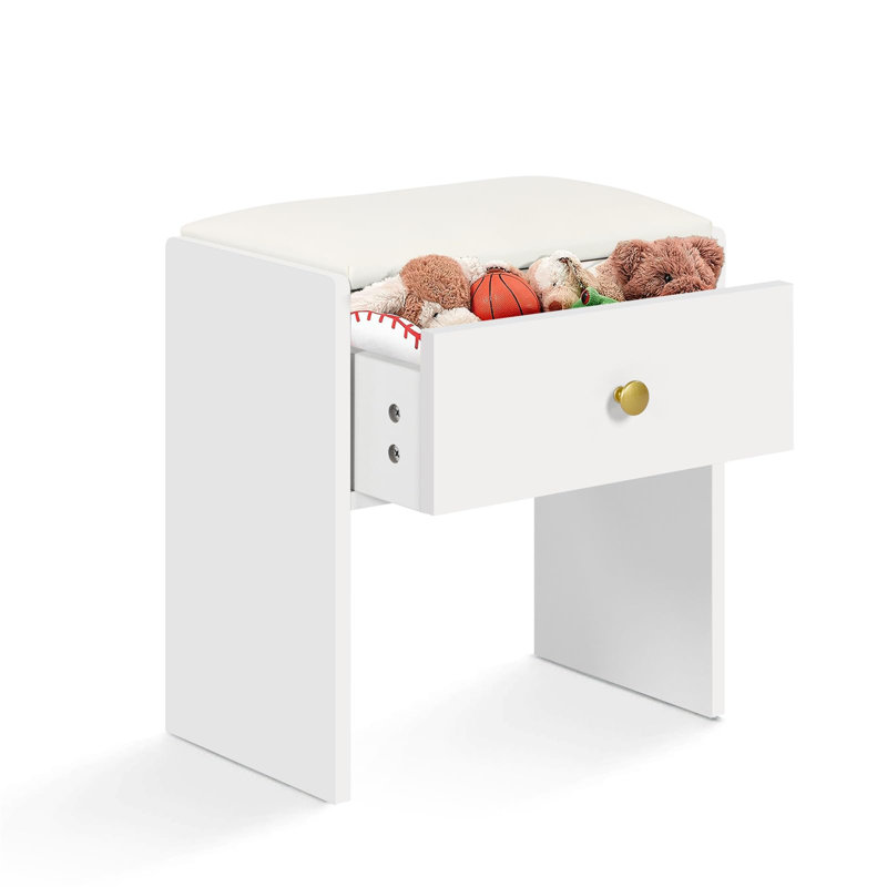 Manufactured Wood Accent Stool, Yes