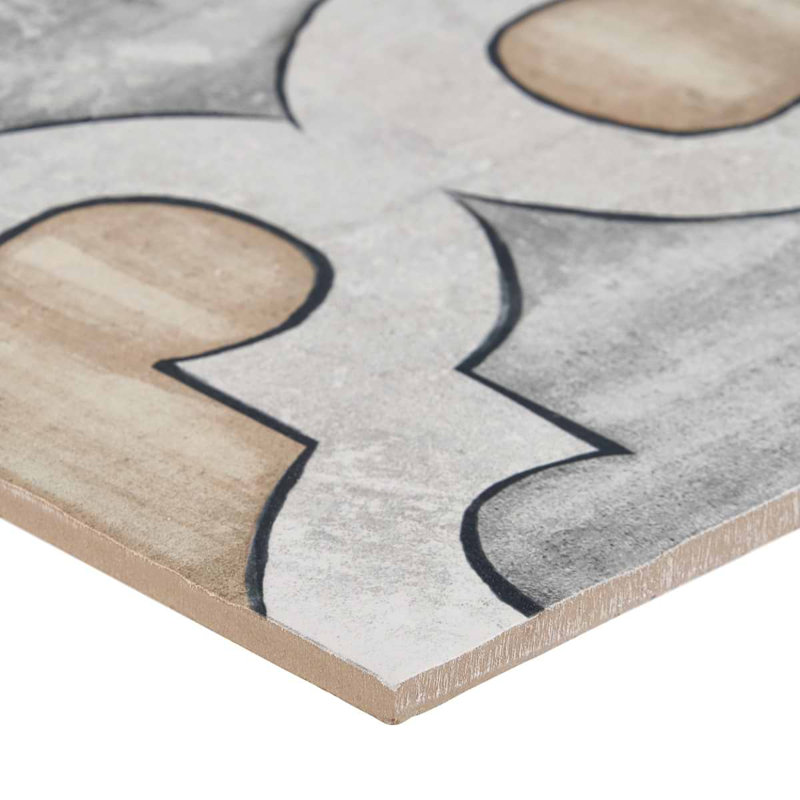 Alesso 7.87 In. X 7.87 In. Matte Porcelain Floor And Wall Tile (10.76 Sq. Ft. / Case), Deco Picos