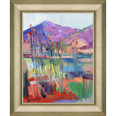 Ocotilla Hill par Joseph Mota - peinture sur toile encadrée