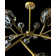 Klamath 18 - Light Dimmable Sputnik Modern Linear Chandelier