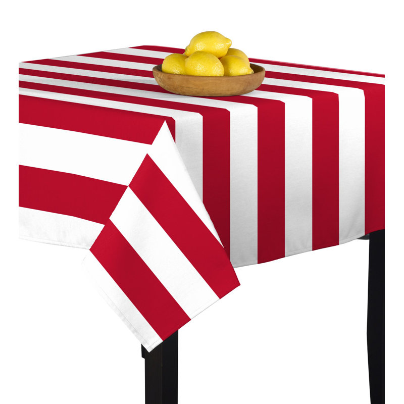 Sam Tablecloth, 72" L x 72" W, Red