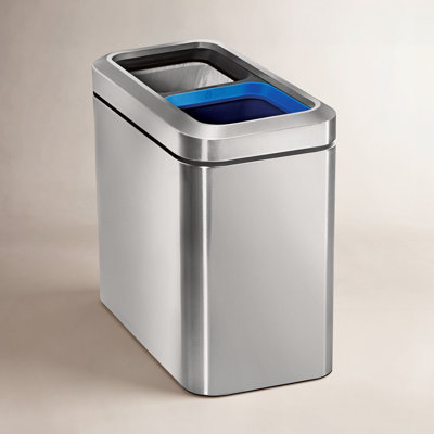 simplehuman 5.3gal Dual Recycling Can