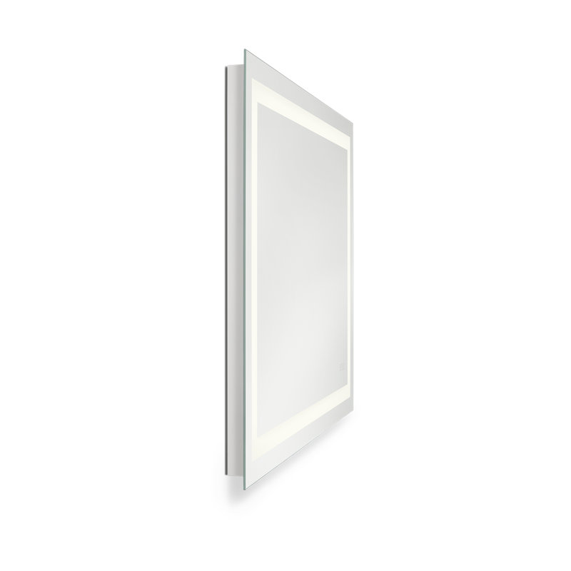 Jahon Rectangle Frameless Anti-Fog Wall Mirror, 36" x 48"