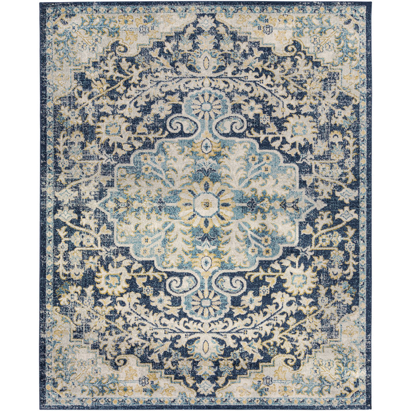 Fynn Oriental Area Rug, Rectangle 200 x 275cm