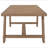 Gavilon Brown Rectangular Trestle Base Dining Table