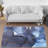 Chic Non-woven Thin Type Printed Rug with Elegant Floral Pattern for a Sophisticated Home Decor Upgrade-1785140293