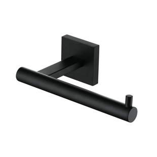 Matte Black Toilet Paper Holders You'll Love | Wayfair