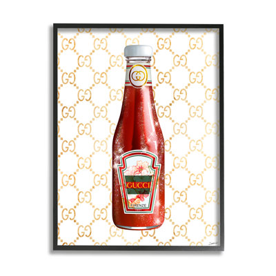 Glam Kitchen Ketchup Bottle