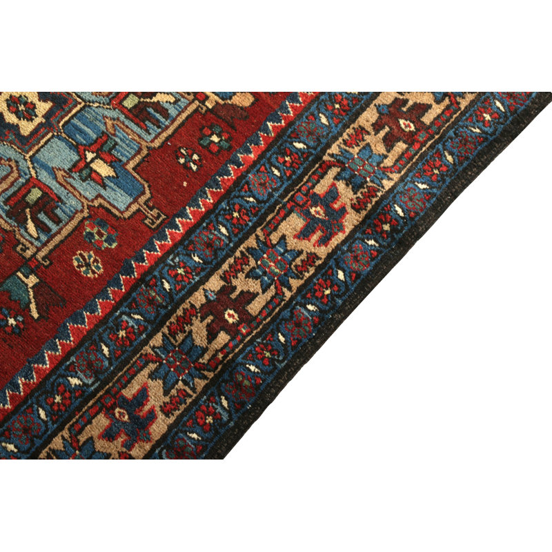 One-of-a-Kind 3'x11'4” Hand Knotted Area Rug