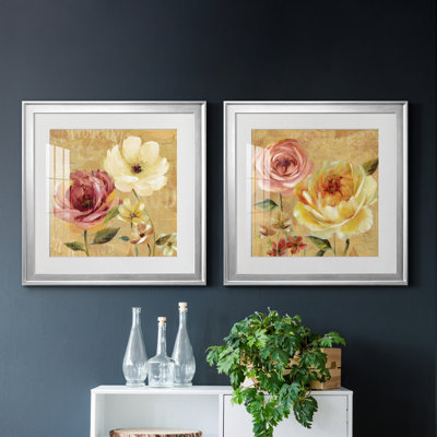 " French Country Garden I " 2 - Pieces
