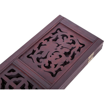 60'' W x 68.5'' H 4 - Panel Solid Wood Folding Room Divider
