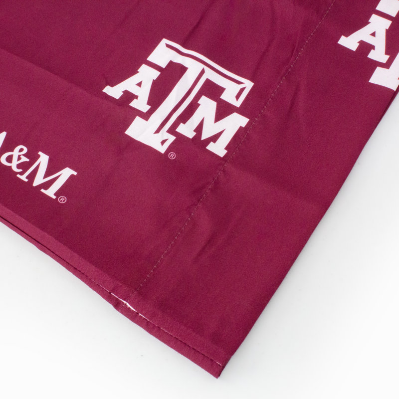 NCAA Microfiber Sateen - Set of 2, Standard