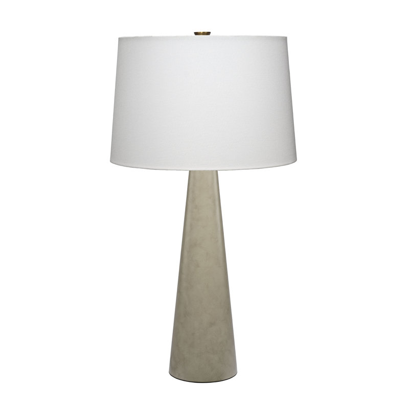 Alps Metal Table Lamp, Warm Grey