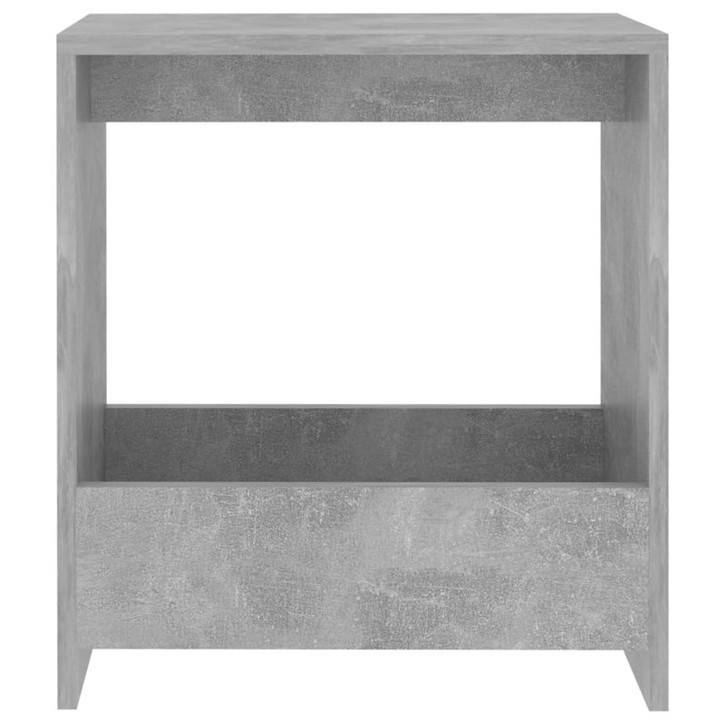 Goben Block End Table, Concrete Gray, Concrete Gray