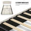 Grand lit plateforme avec rangement-473279542