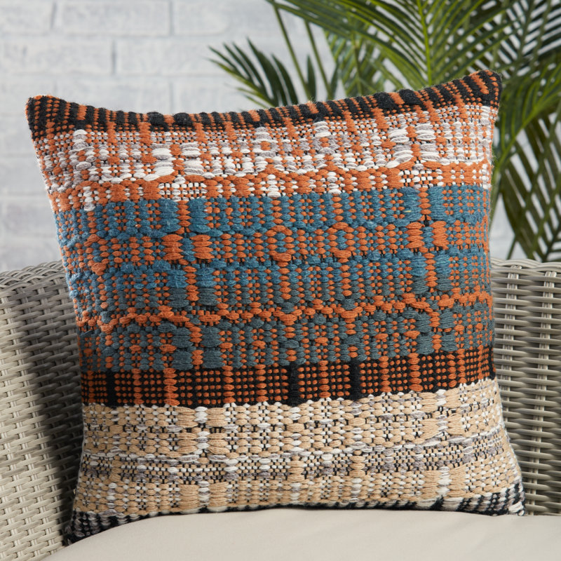 Housse et insert de coussin carré Erica, Housse de coussin et insert