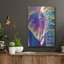 «Elephant - Butterfly Left» par Dawg Painter, art mural en métal-1786057009