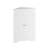 Floor Corner Cabinet With 2 Doors And Adjustable Shelves, Freestanding Narrow Cabinet Organizer, Corner Storage Cabinets