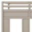 Lit mezzanine bas avec escalier de rangement et éclairage DEL intégré, barrière de sécurité, espace de rangement ouvert sous le lit-1432772481-1432772510