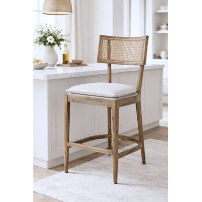 Tabouret de comptoir Chara Cane