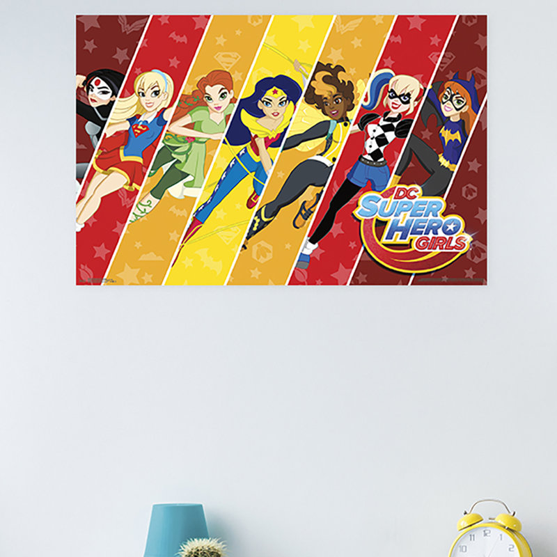 « dc super hero », impression sur papier