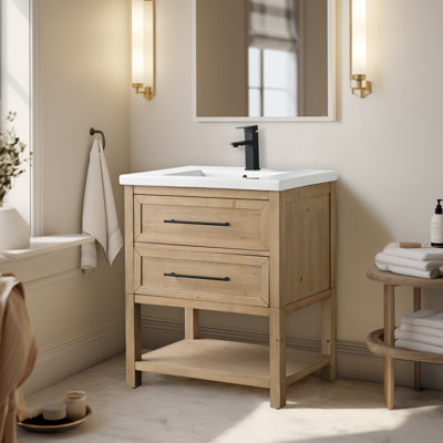 Bickley 30" Single Bathroom Vanity with Ceramic Top