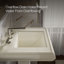 Memoirs®  Pedestal Tall Bathroom Sink with Overflow-10939873-19195566