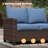 3-seater Patio Wicker Sofa Chairs with Cushions-54643553
