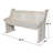 Akron Solid Wood Bench