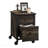Dark Oak Finish File Pedestal With Smooth-Glide Drawer For Home Office Use