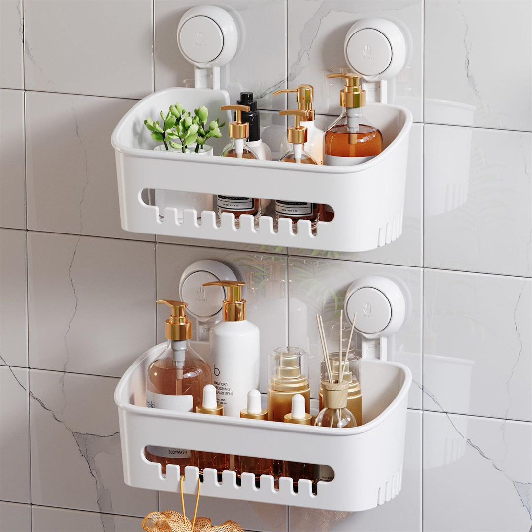 Shower Rack Saugnapf-Duschständer (quadratischer Korb)