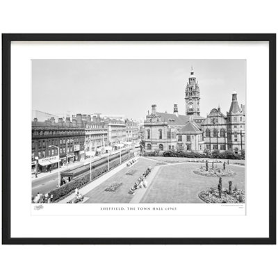 Sheffield, The Town Hall C1965 by Francis Frith - Single Picture Frame Print