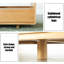 Table basse Burlywood