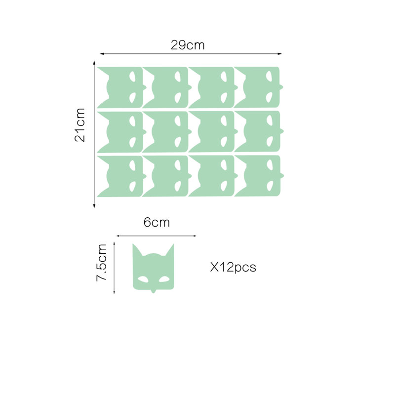 Camren Batman Glow in Dark Wall Sticker
