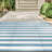 Aaeesha Striped Indoor / Outdoor Rug-347707104