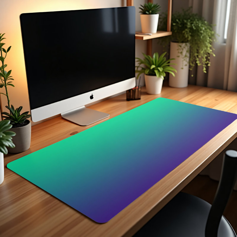 Polyester Desk Pad, 23.6x13.8
