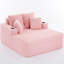 Chaise longue d'intérieur surdimensionnée de 57,5 ​​pouces avec revêtement en velours côtelé doux-2002236704