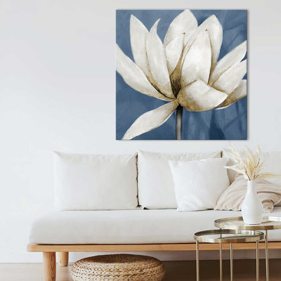 "Regal Waterlily I" by Carol Robinson Print on Canvas