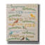 «Camping Rules White Fabric Birds» par Jean Plout, art mural sur toile, 26 po x 30 po-1617520368